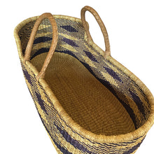 Baby Moses Basket Brown Handles - Checkered