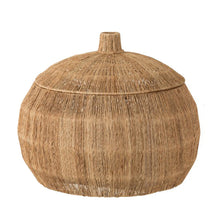 Jute Basket with Lid - Théo