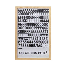 LEDR Letterset for Letter Board – Black