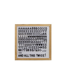 LEDR Letterset for Letter Board – Black