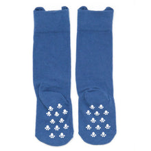 Mini Dressing Blue Bear Knee Socks