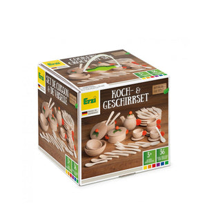 Erzi Large Set of Natural Dishes