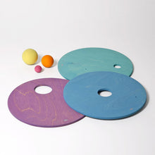 Grimm's x Stapelstein® Rolling Discs - Cool Pastel