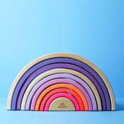 Grimm's Neon Pink Rainbow - 10 Pieces