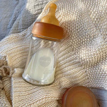Hevea Wide Neck Baby Glass Bottles 150ml (set of 2)