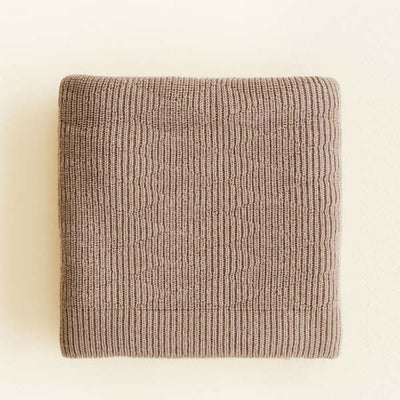 Hvid Blanket Herbie - Taupe