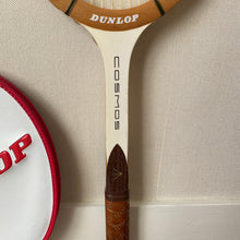 Vintage Dunlop - Wooden Tennis Racket with Sleeve