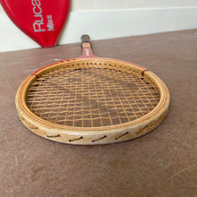 Vintage Rucanor - Wooden Tennis Racket with Sleeve