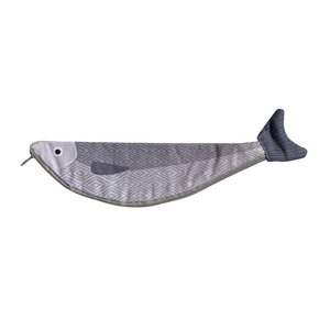 Don Fisher Grey Fish Pencil Case