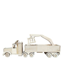 Wooden Grapple Truck