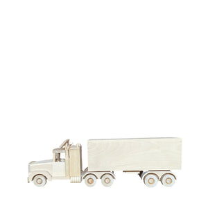 Wooden Truck With Trailer
