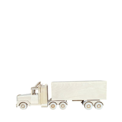 Wooden Truck With Trailer