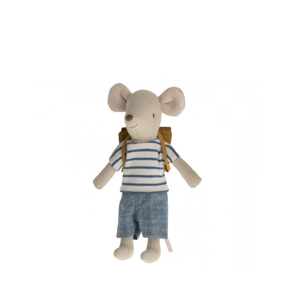 Maileg Tricycle Mouse, Big Brother with Bag