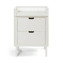 Sebra Changing Unit, drawers - Classic white
