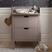 Sebra Changing Unit, drawers - Jetty Beige