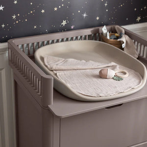 Sebra Changing Unit, drawers - Jetty Beige