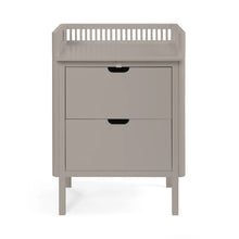 Sebra Changing Unit, drawers - Jetty Beige