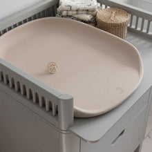 Sebra Changing Unit, drawers - Stone Grey
