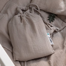 Sebra Muslin Bed Linen - Seabreeze