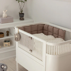 Sebra Baby Bumper Kapok - 180cm - Jetty Beige