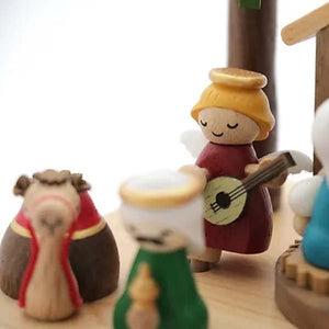 Wooderful Life Wooden Music Box - Nativity