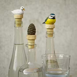 Wildlife Garden Bottle Stopper - Blue Tit