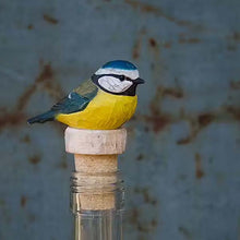 Wildlife Garden Bottle Stopper - Blue Tit