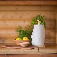 Wildlife Garden Kitchen Roll Holder - Blue Tit