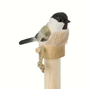 Wildlife Garden Kitchen Roll Holder - Marsh Tit