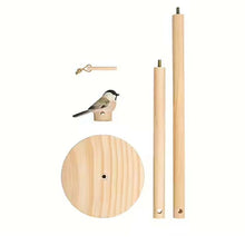 Wildlife Garden Kitchen Roll Holder - Marsh Tit