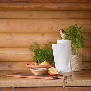 Wildlife Garden Kitchen Roll Holder - Robin