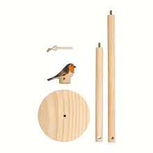Wildlife Garden Kitchen Roll Holder - Robin
