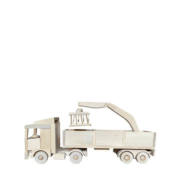 Wooden Grapple Truck
