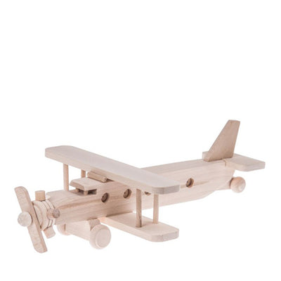 Bartu Wooden Double Deck Aircraft Maxi - Natural