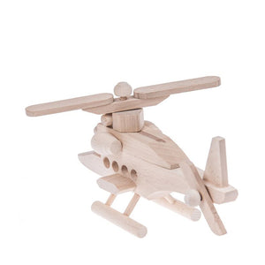 Bartu Wooden Helicopter - Natural