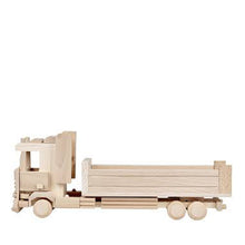 Bartu Wooden Truck with Trailer Maxi - Natural