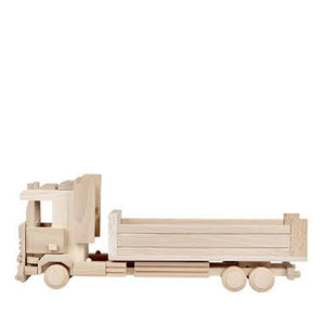 Bartu Wooden Truck with Trailer Maxi - Natural