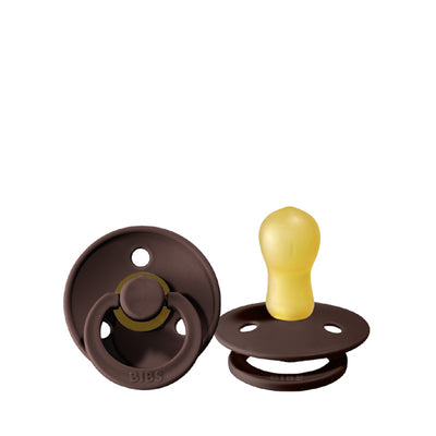 Bibs Classic Round Pacifier - Chestnut