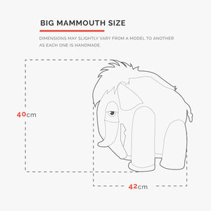 BigStuffed Albino Mammoth - Big