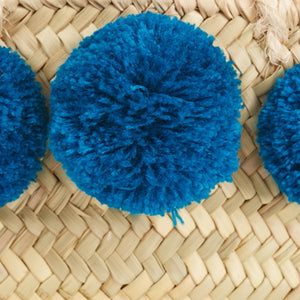 Bohemia Design Mini Pom Pom Basket – Teal