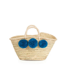 Bohemia Design Mini Pom Pom Basket – Teal