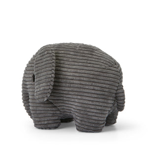 Bon Ton Toys Miffy Elephant Corduroy Soft Toy - Grey