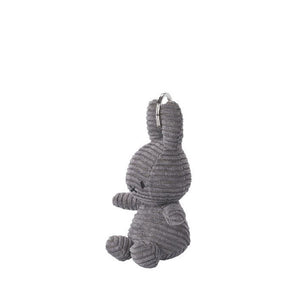 Bon Ton Toys Miffy Corduroy Keychain – Grey