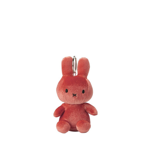 Miffy Velvet Keychain – Candy Pink