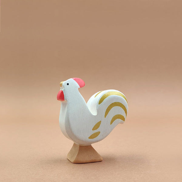 Brin d'Ours Rooster - White