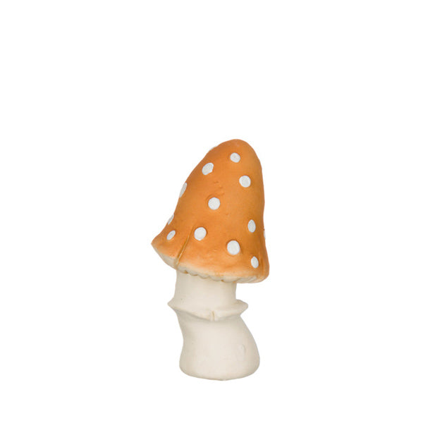 Lanco Natural Rubber Toy - Brown Mushroom