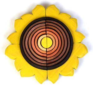Bumbu Toys Arch Stacker - Sunflower