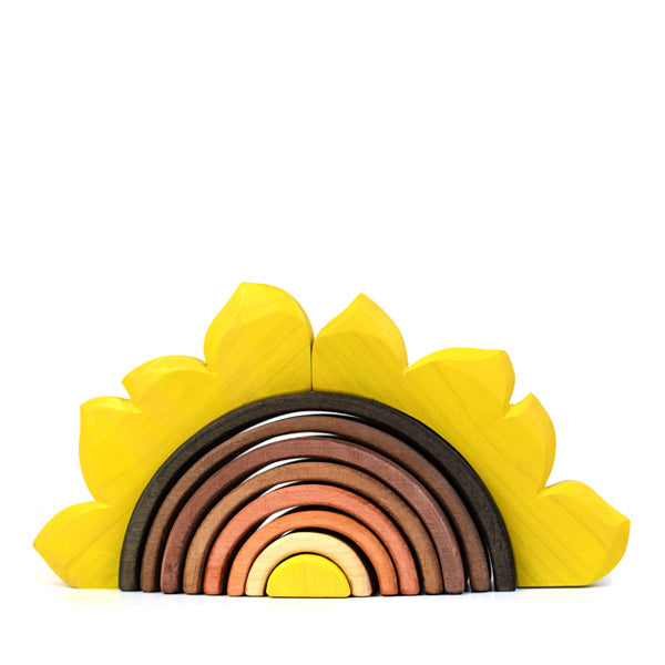 Bumbu Toys Arch Stacker - Sunflower