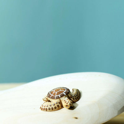 Bumbu Toys Baby Turtle - Brown