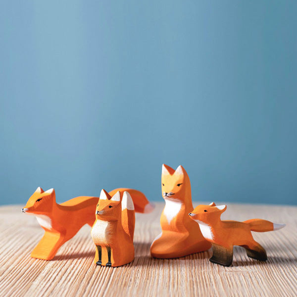 Bumbu Toys Fox Family SET